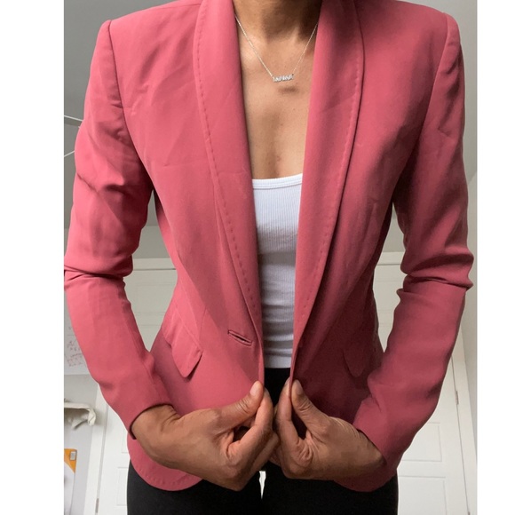 H&M Red fitted Blazer - Picture 5 of 14